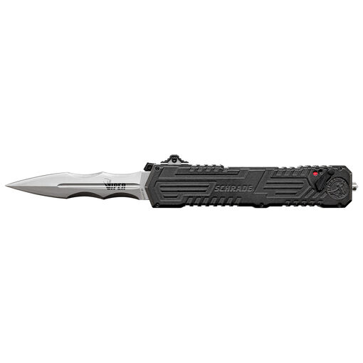 Schrade Viper Out the Front Assisted Opening Knife Spear Point Blade Aluminum Handle