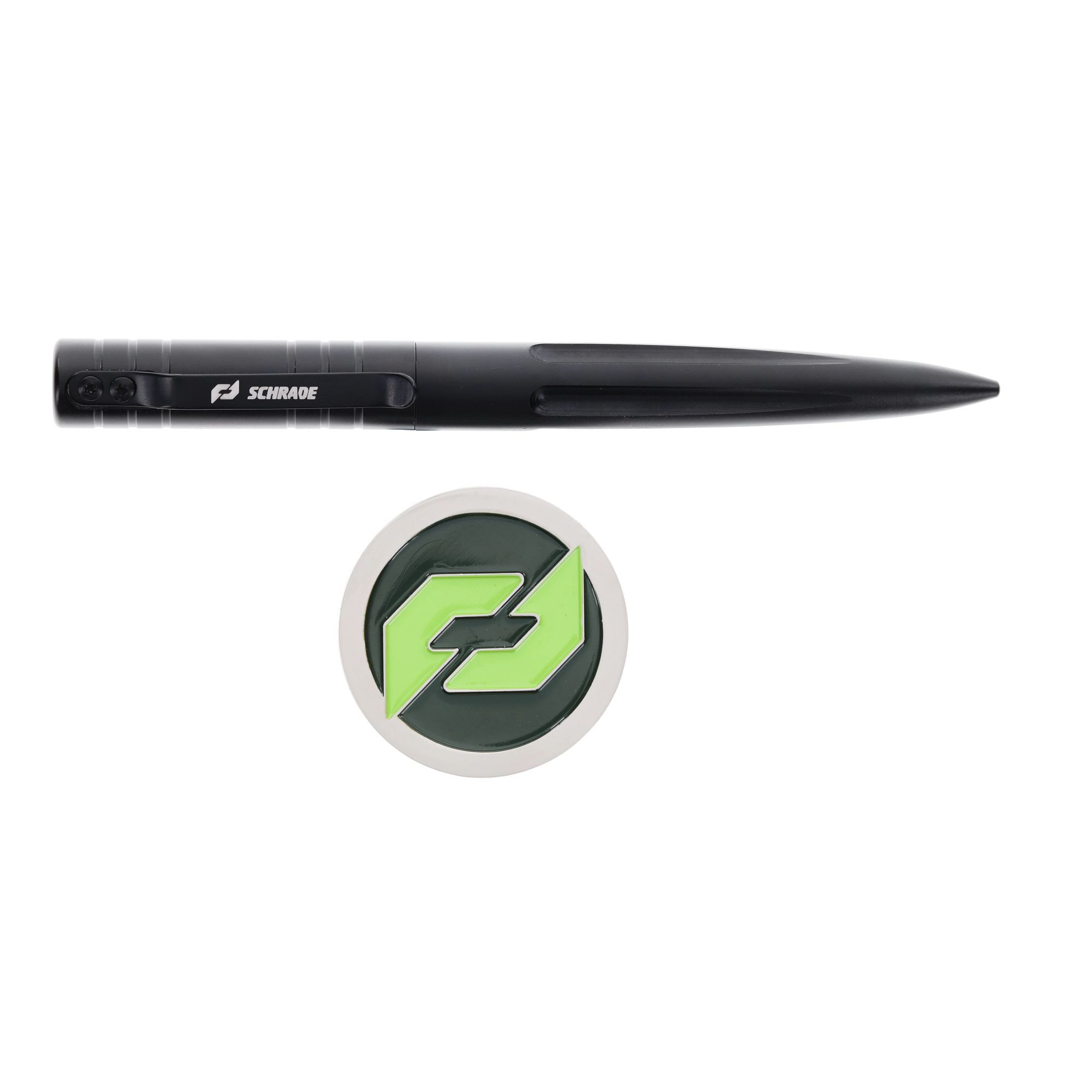 SCHRADE SCPENG タクティカルペン Gray Aluminum／替芯 Schrade Tactical Pen, Gray Aluminum - KnifeCenter - SCPENG