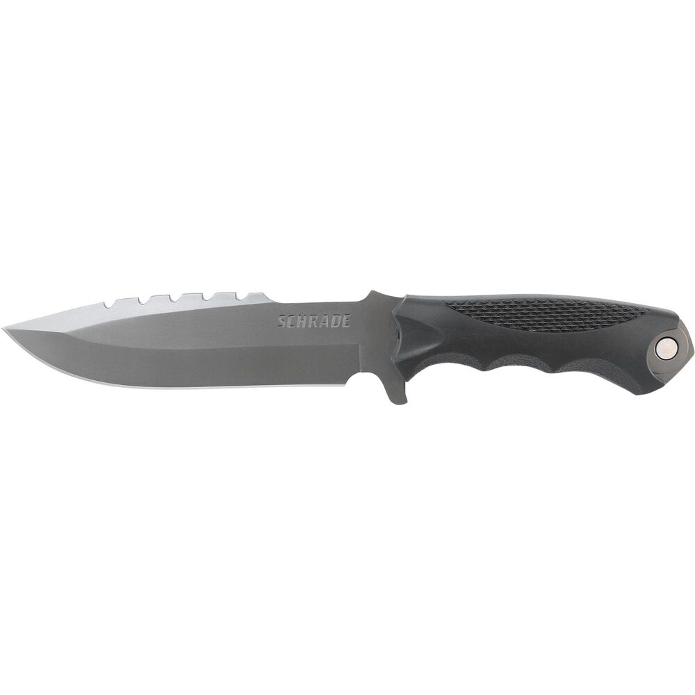Schrade Extreme Survival Full Tang Drop Point Fixed Blade Knife & Tool TPE Handle