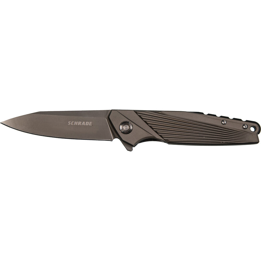 Ray Clip Point Blade Rubberized Handle