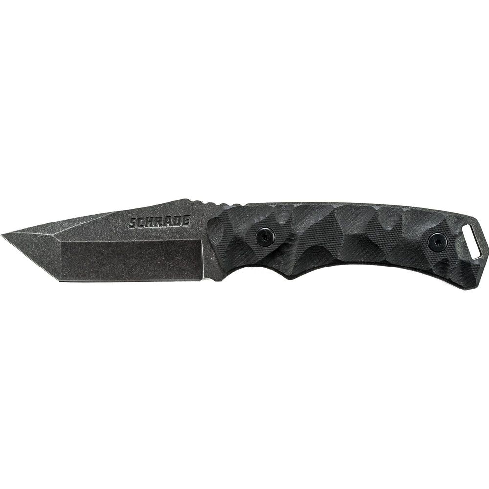 Schrade Full Tang Tanto Fixed Blade G-10 Handle